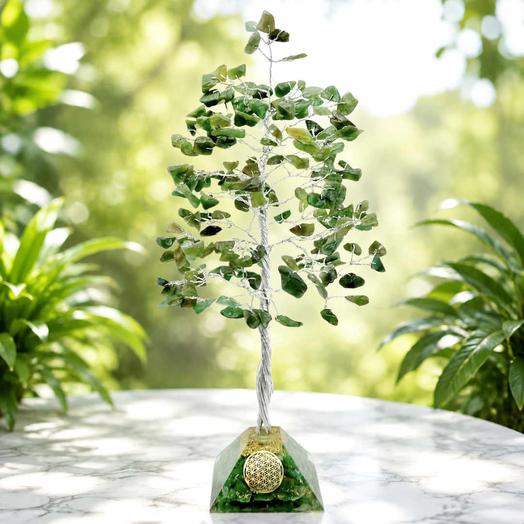Crystal Tree Green Aventurine Orgonite Base 200 Chip