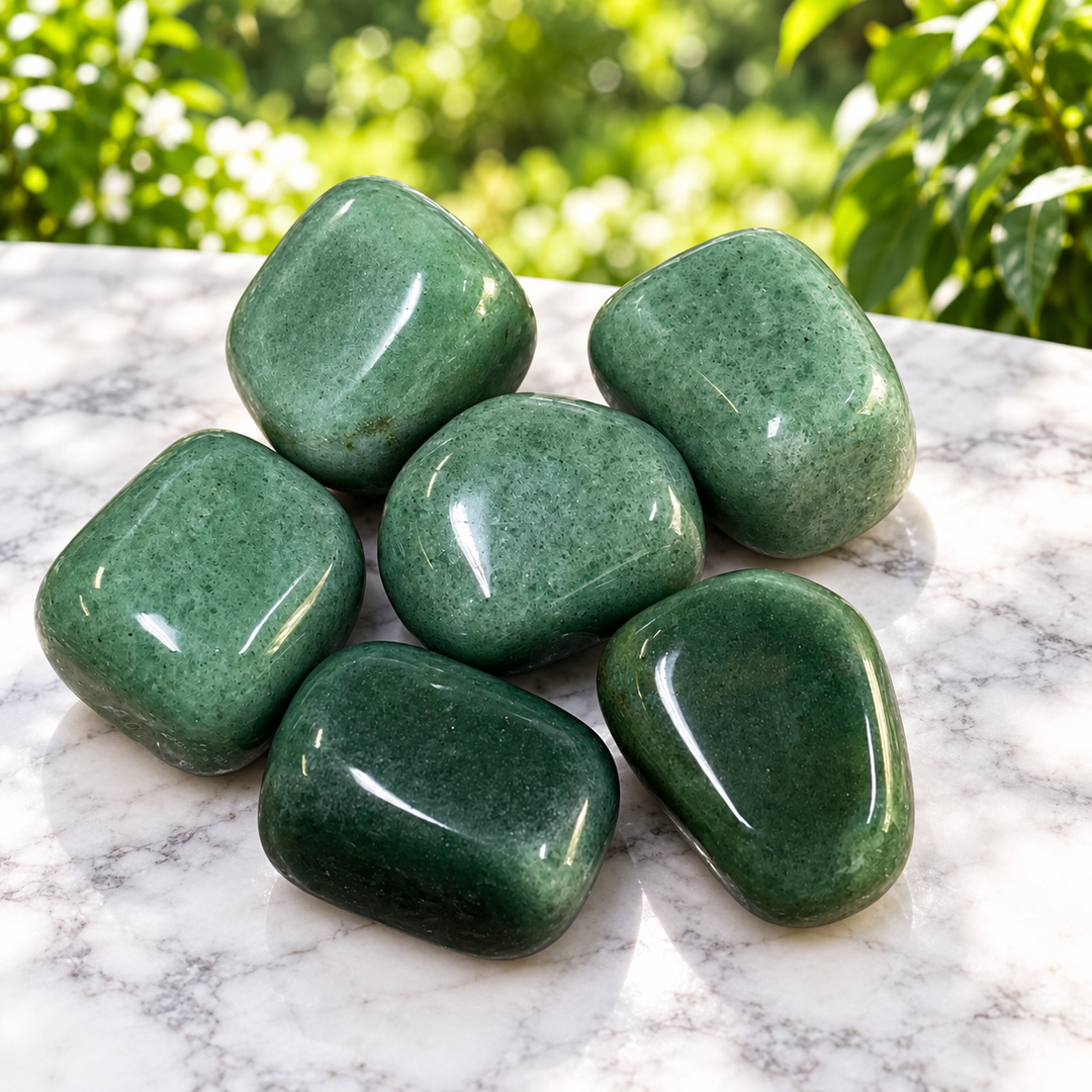 Tumble Stone Jumbo | Green Aventurine | Carpe Diem With Remi