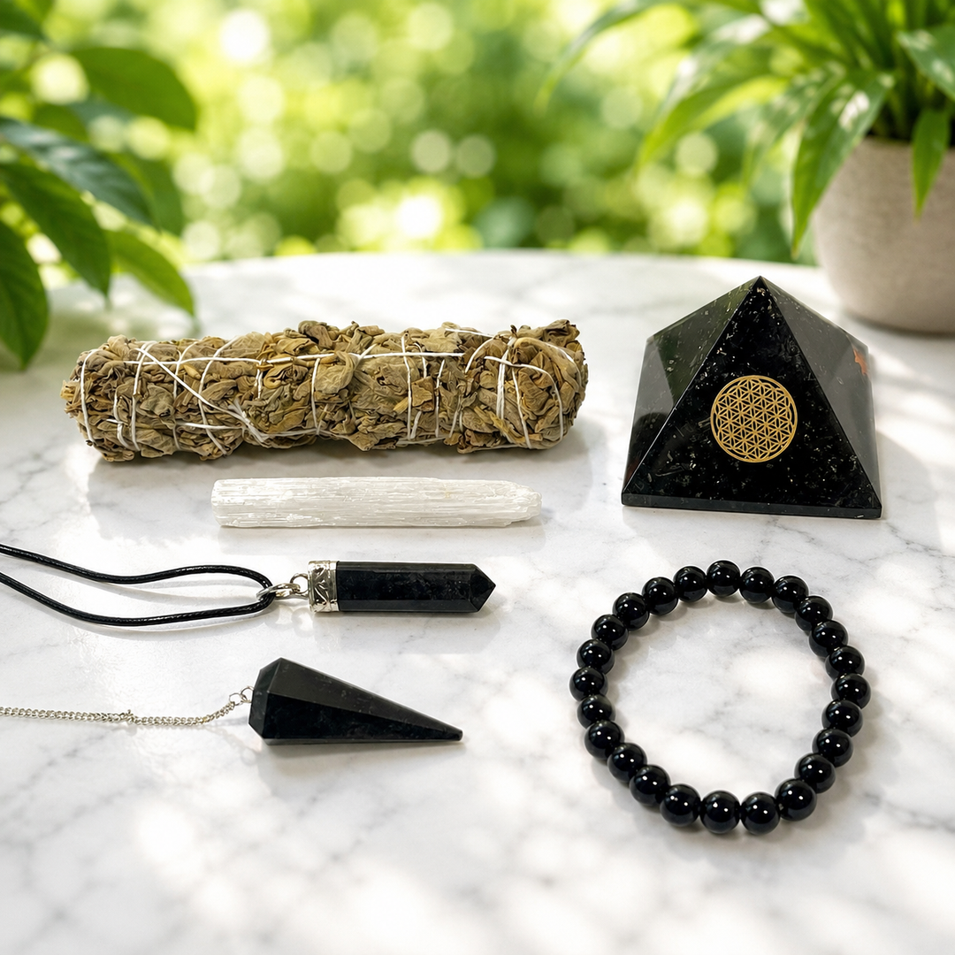 Kit Black Tourmaline Protection Combo