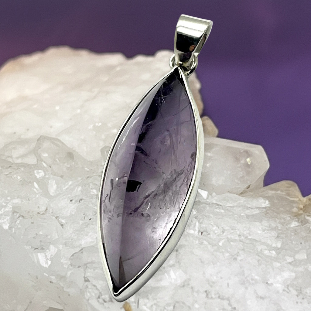Pendant Amethyst Marquise  5.10 cm