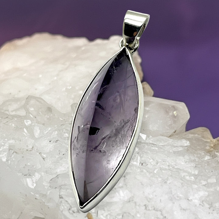 Pendant Amethyst Marquise  5.10 cm