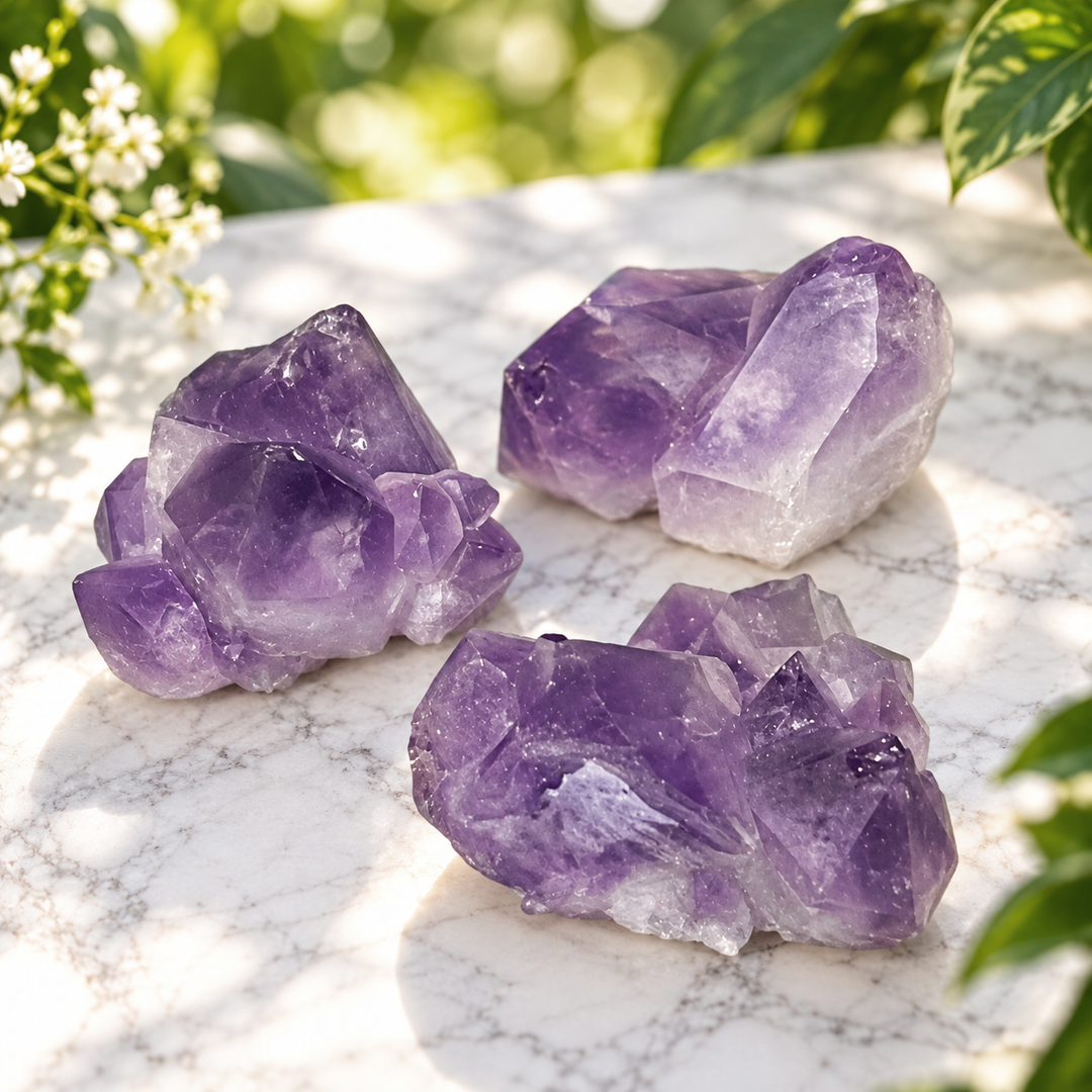 Amethyst Cluster Point