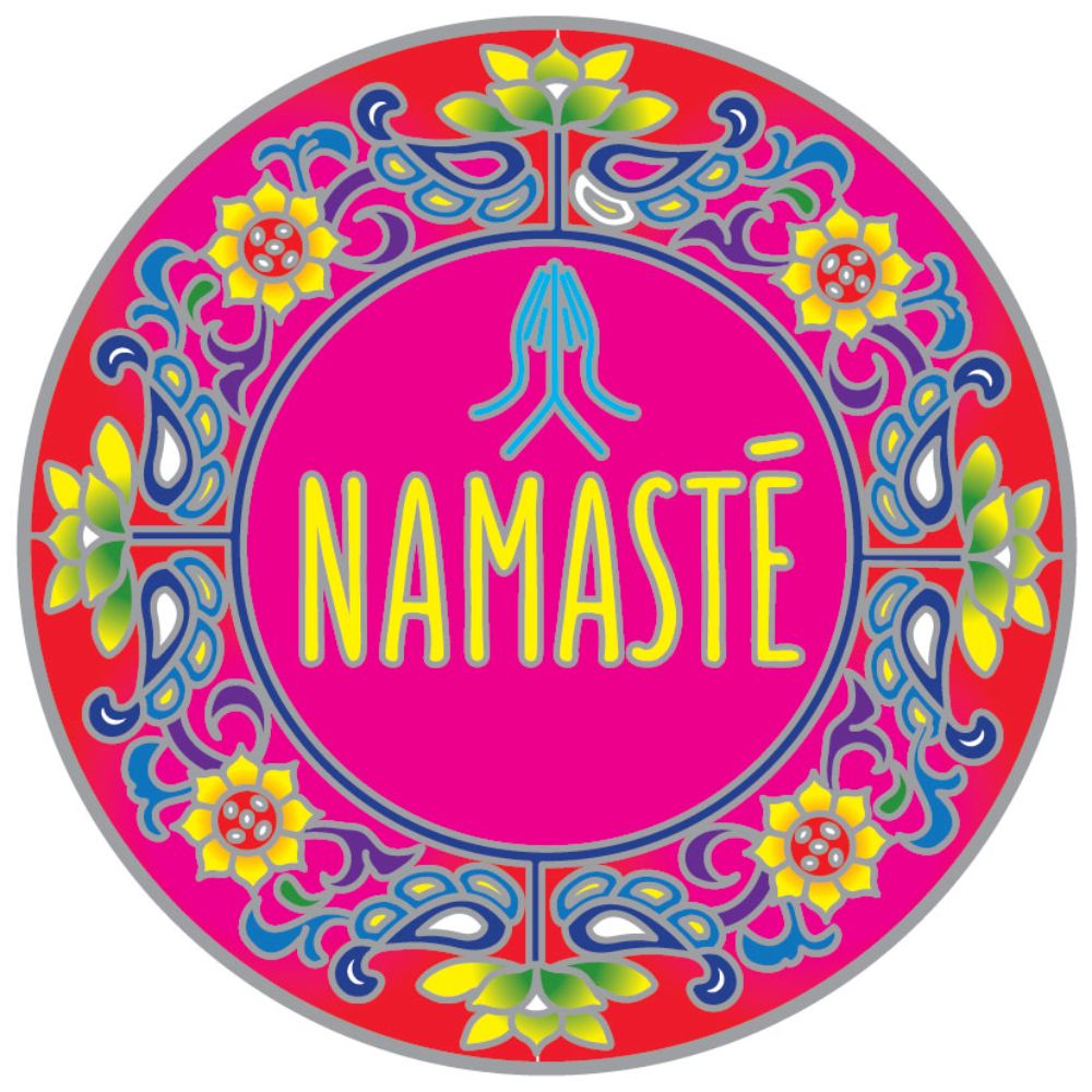 Sticker Sunseal Namaste Mandala