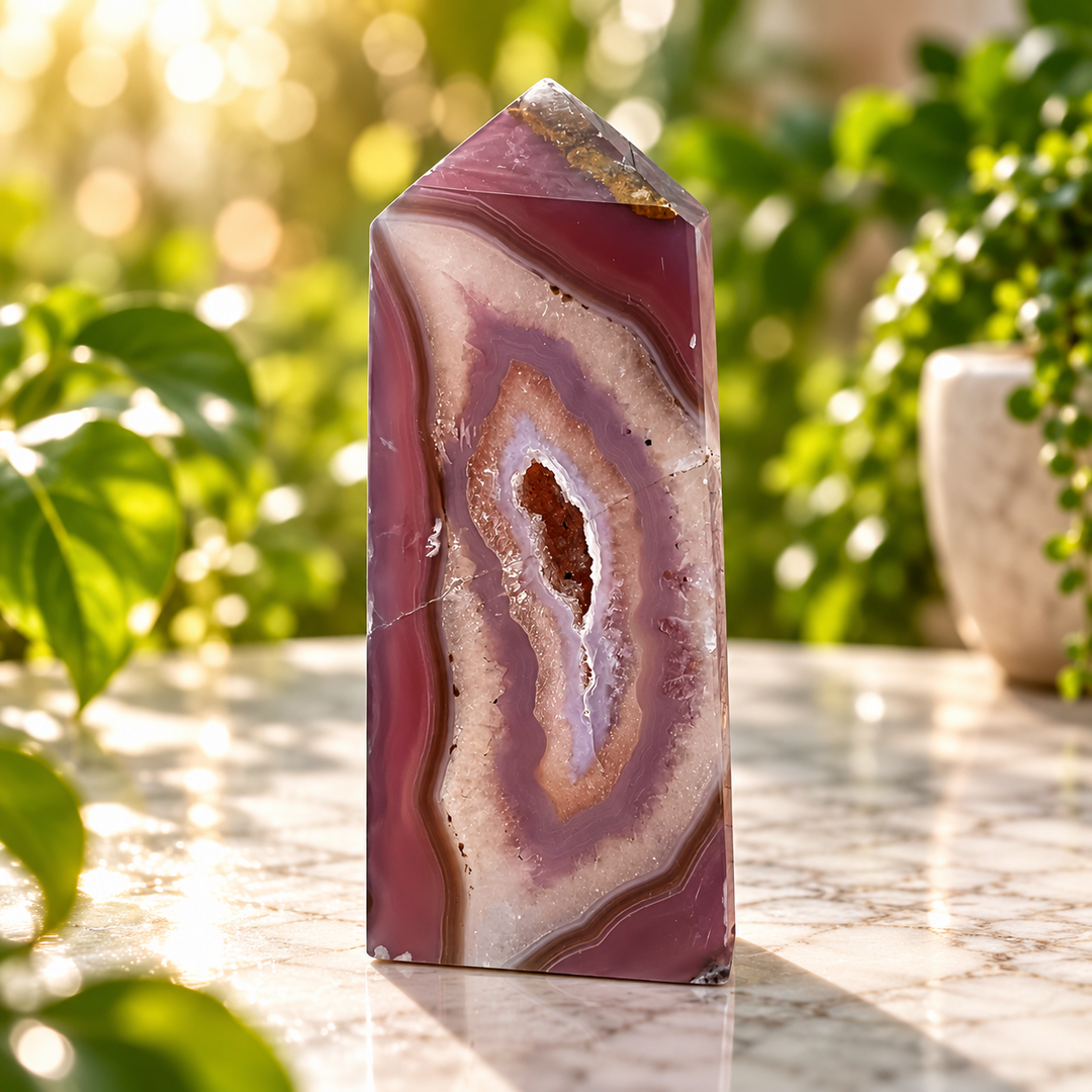 Point Purple Agate Druzy | Carpe Diem With Remi