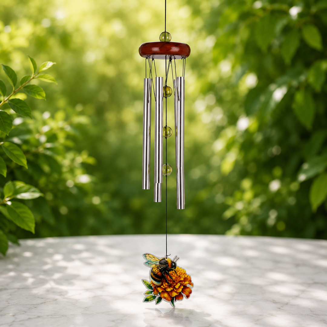 Windchime Bee Beaded 47 cm - Instore Only