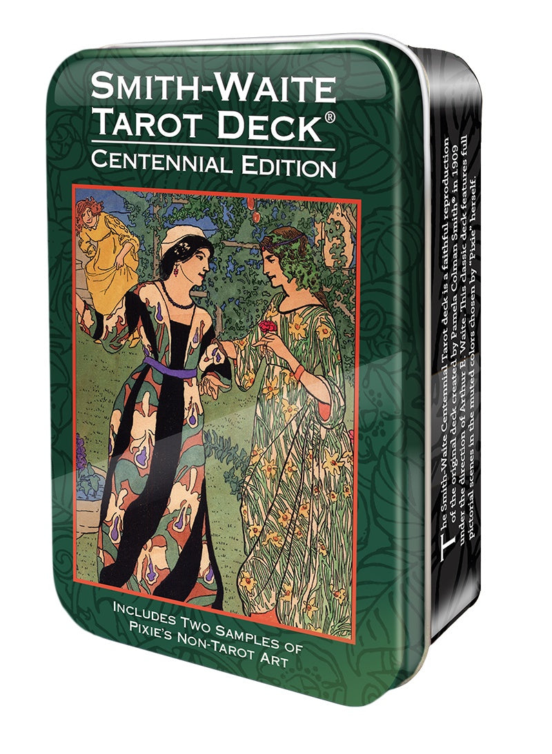 Smith-Waite Tarot Centennial Deck Tin | Carpe Diem with Remi