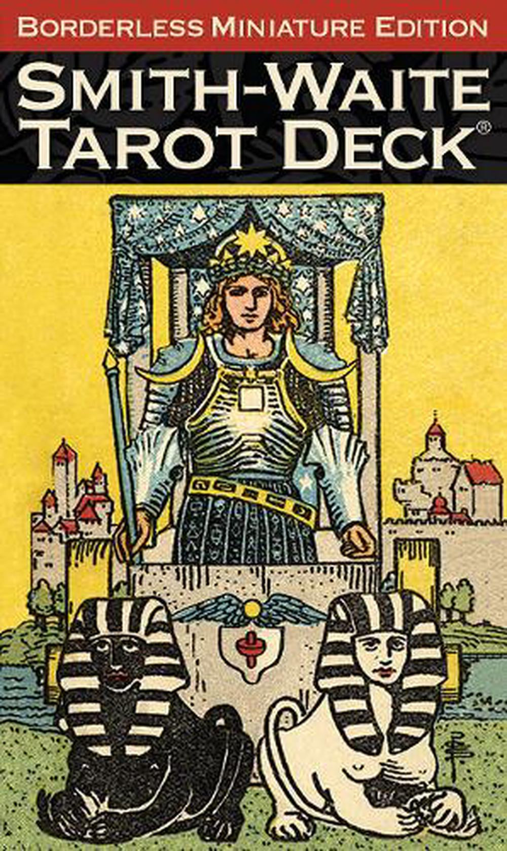 Smith-Waite Tarot Deck Borderless Miniature
