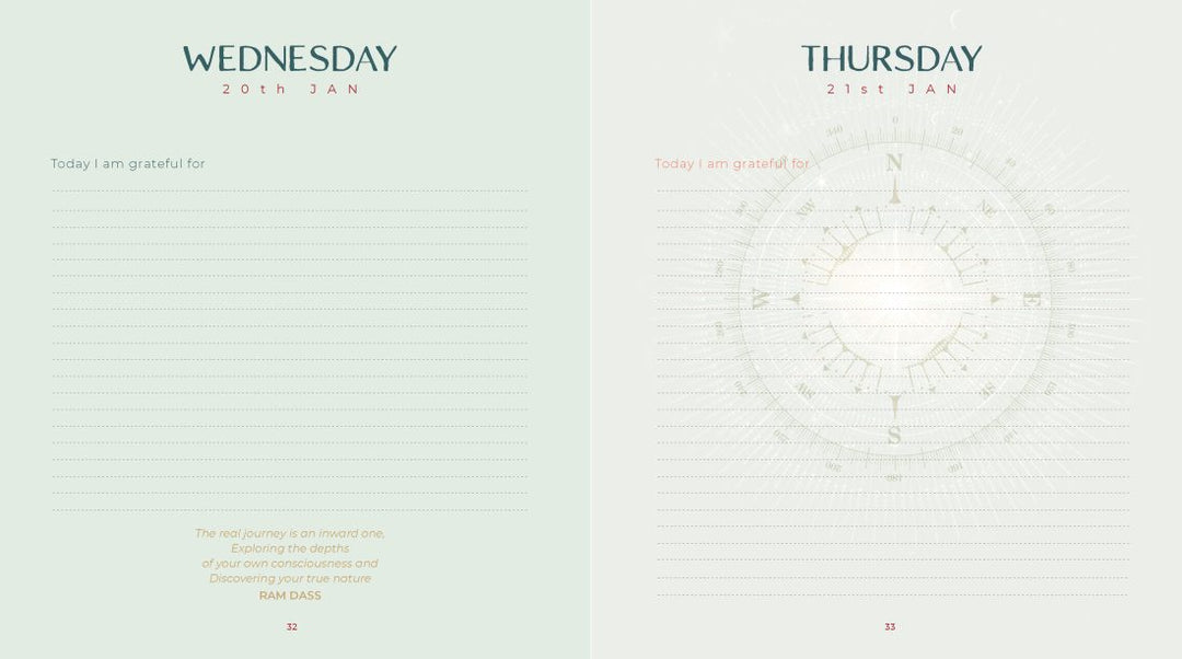 2027 Gratitude Diary and Daily Planner | Carpe Diem With Remi