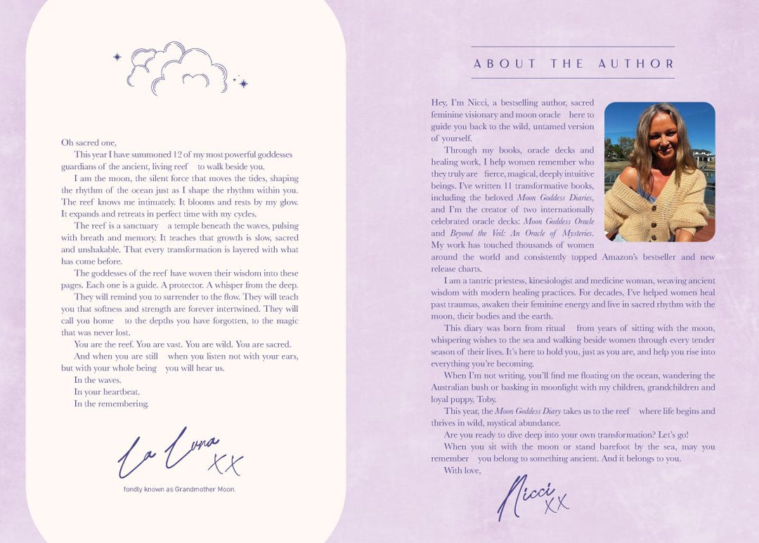2027 Moon Goddess Diary Southern Hemisphere | Carpe Diem With Remi