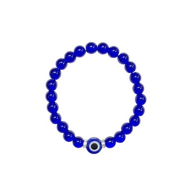 Bracelet Evil Eye 8mm Beads