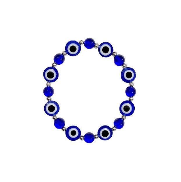 Bracelet Evil Eye Adjustable 8mm