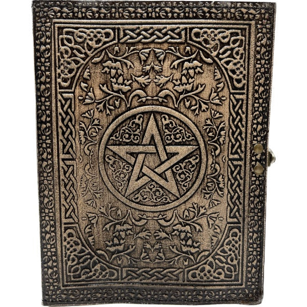 Journal Pentagram Antique Look 20 cm