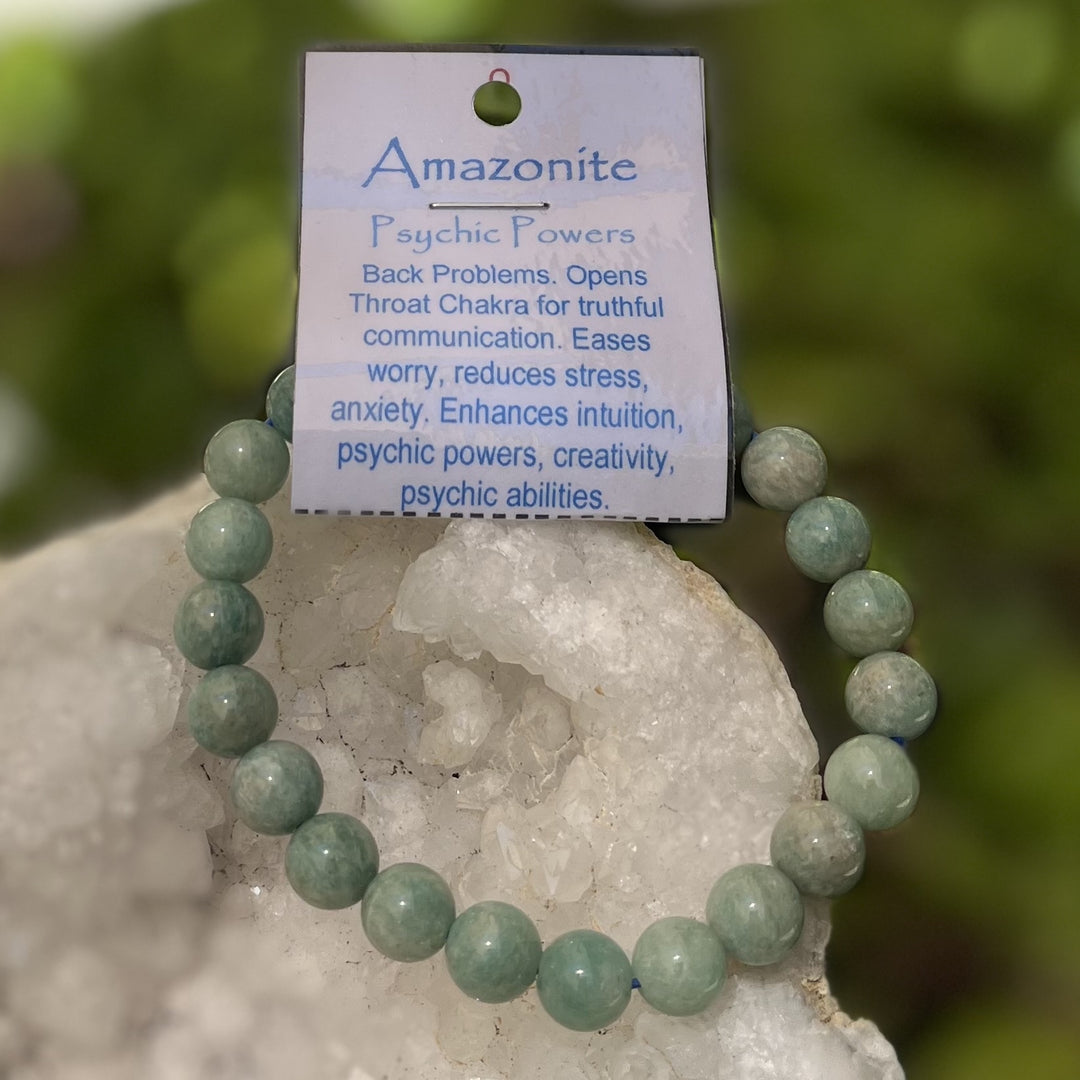 Bracelet Amazonite 8 mm