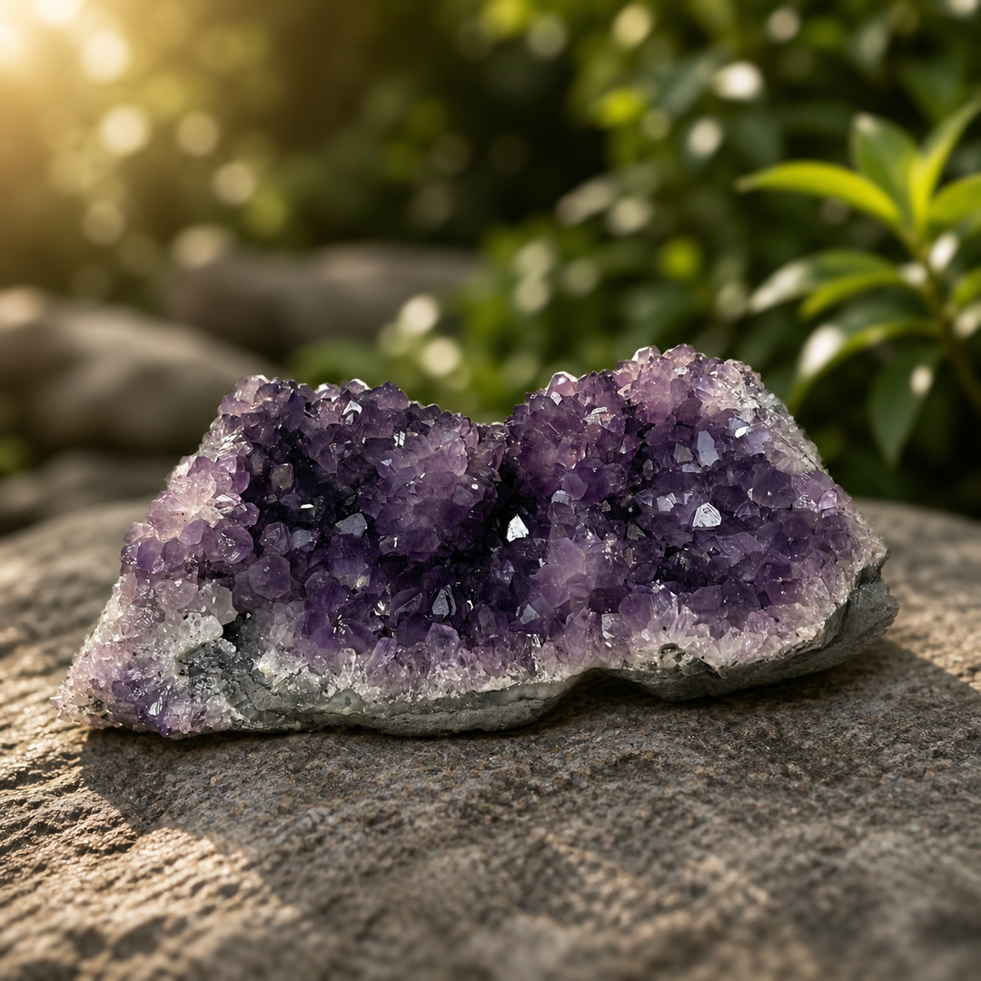 Amethyst Charging Plate with Roses - Instore Only | Carpe Diem With Remi