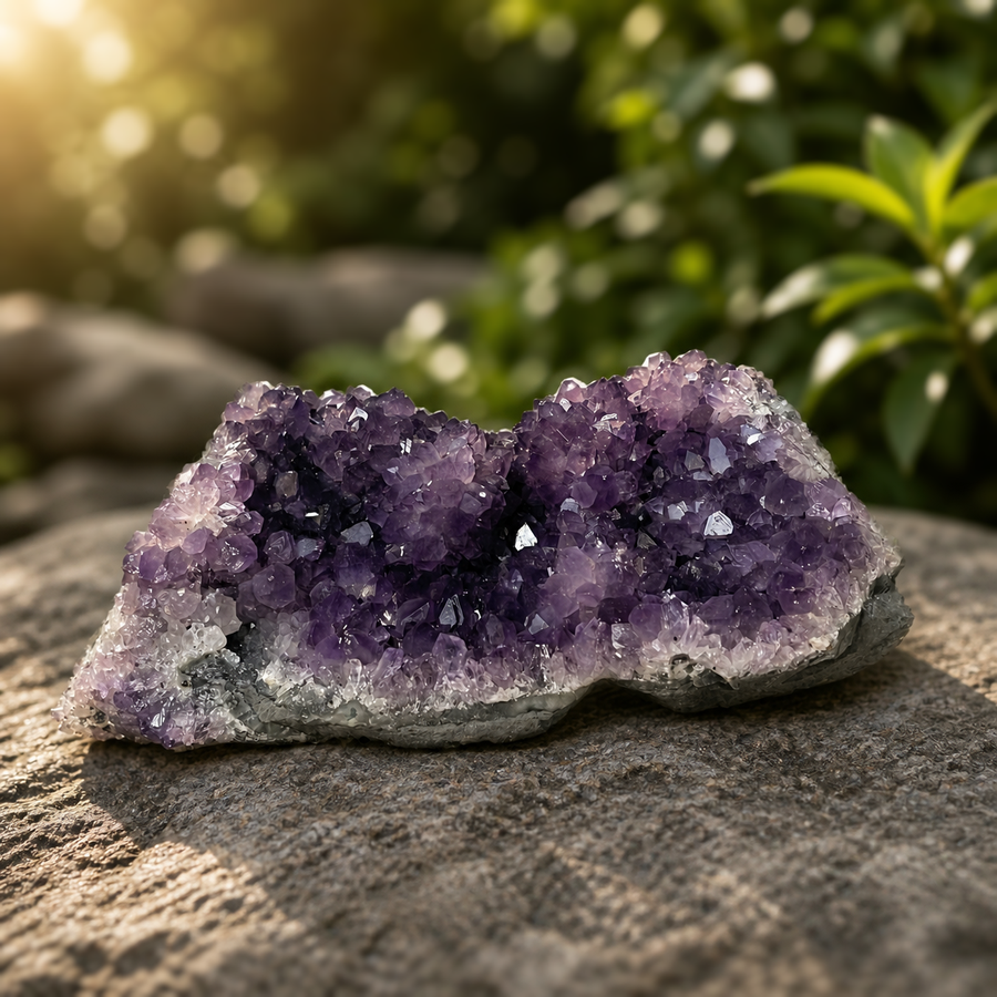 Amethyst Charging Plate with Roses - Instore Only | Carpe Diem With Remi
