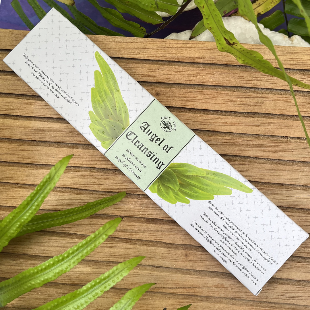Green Tree Angel of Cleansing Incense Sticks 15g