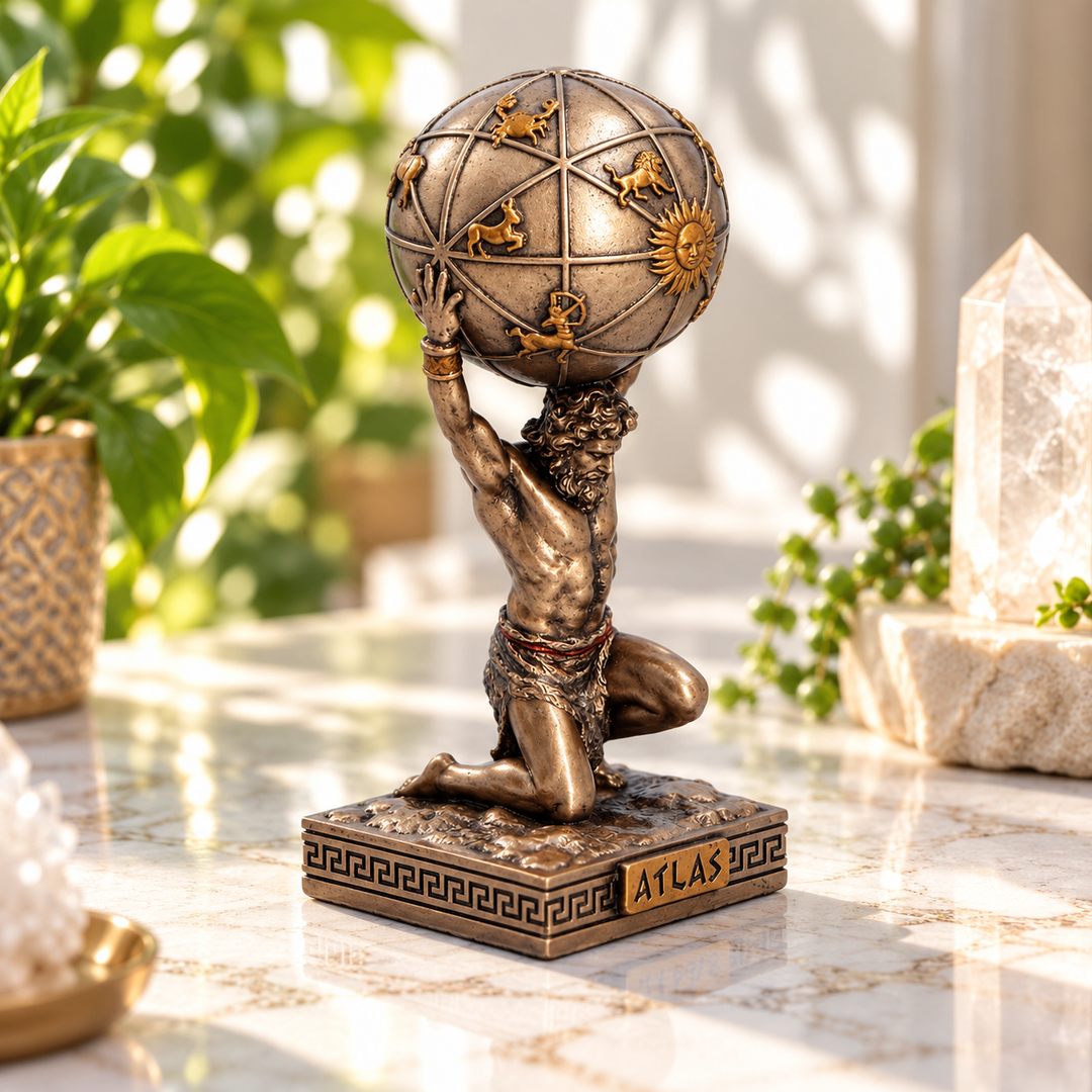 Figurine Atlas Titan Bearer of the Sky 9.1 cm