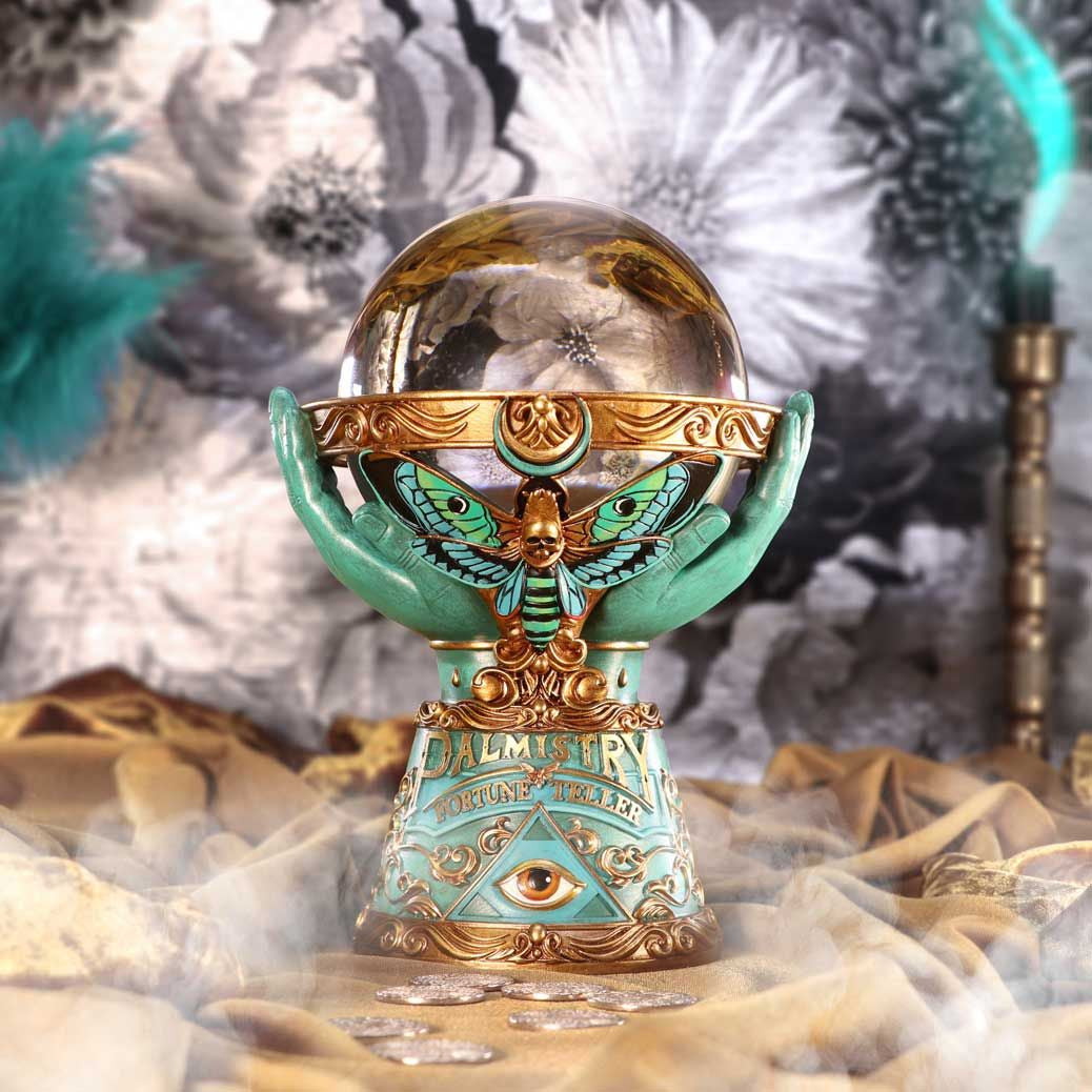 Crystal Ball Holder The Teller 15 cm