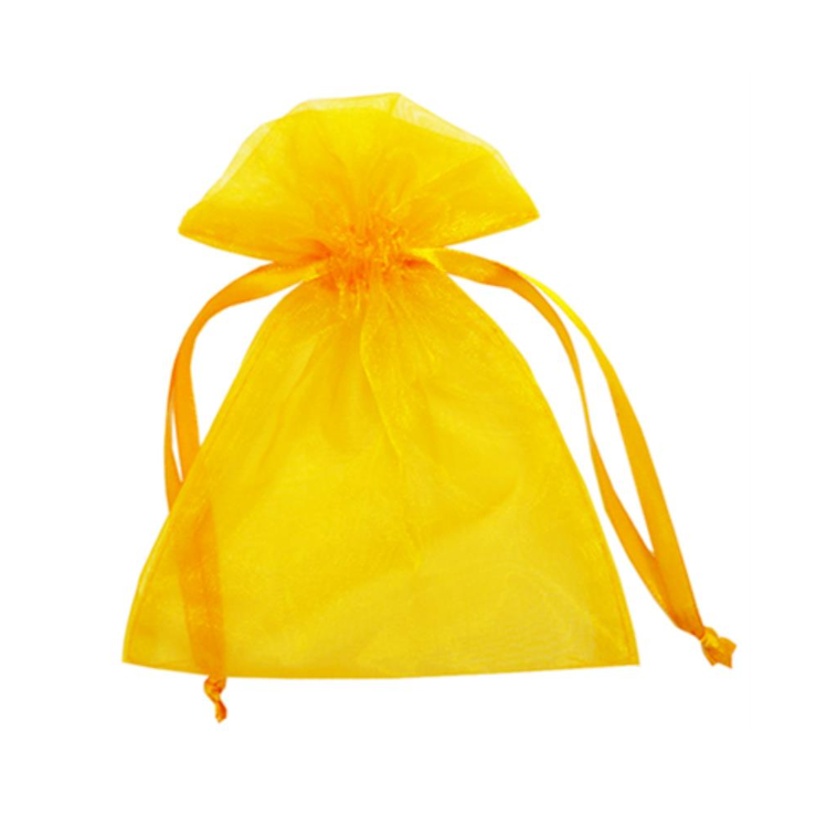 Organza Pouch Yellow