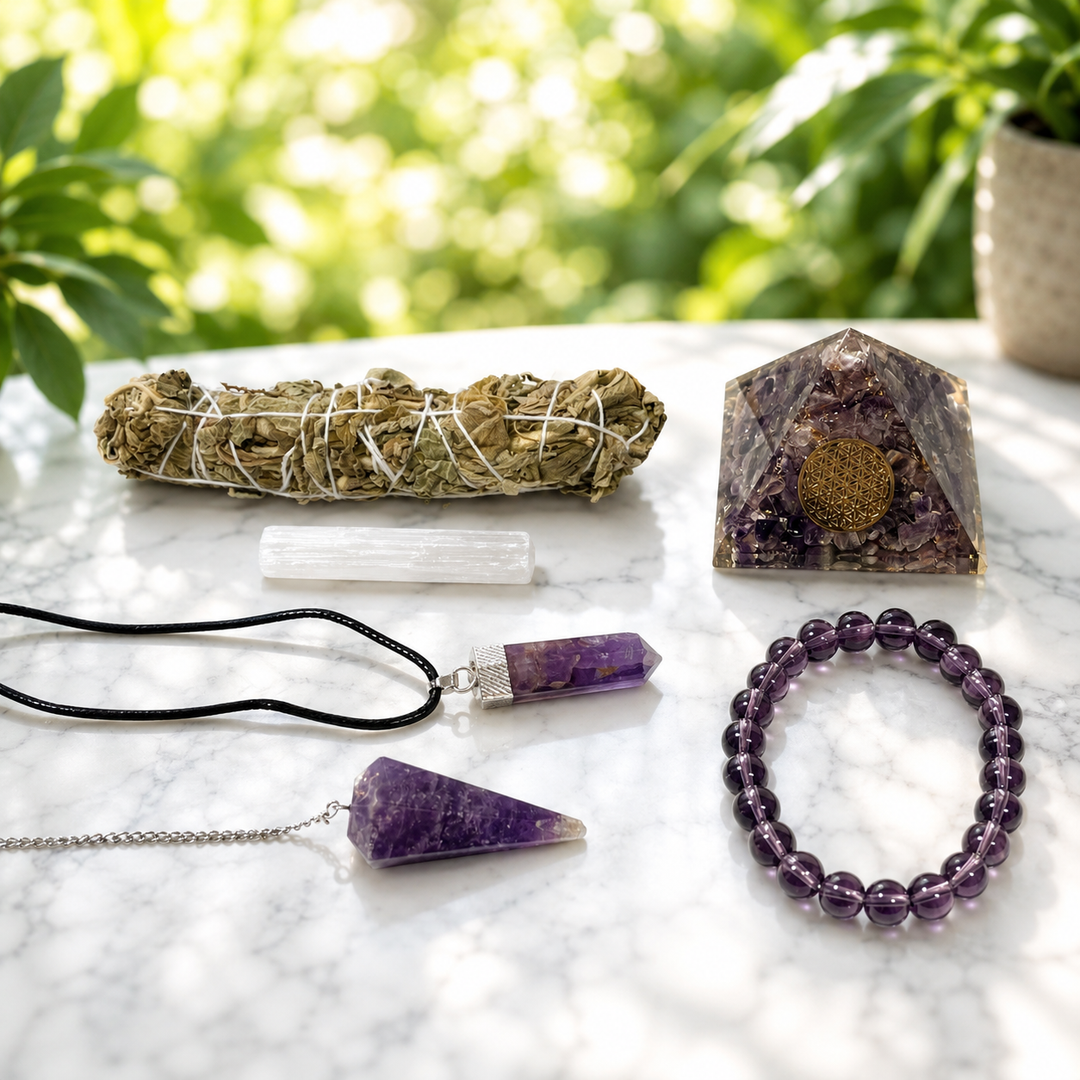 Kit Amethyst Calm and Intuition Combo