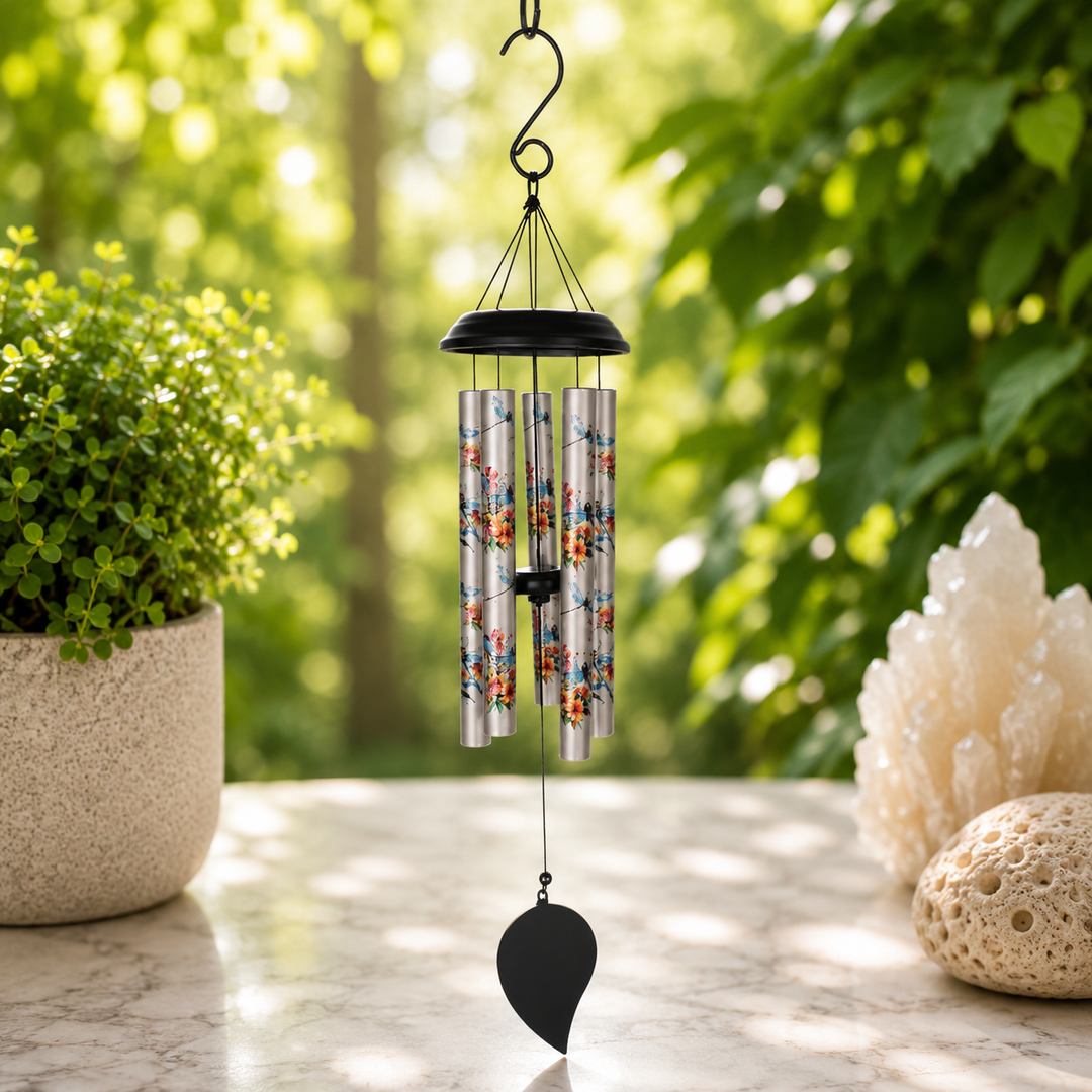 Wind Chime Dragonfly 5 Tube 75 cm