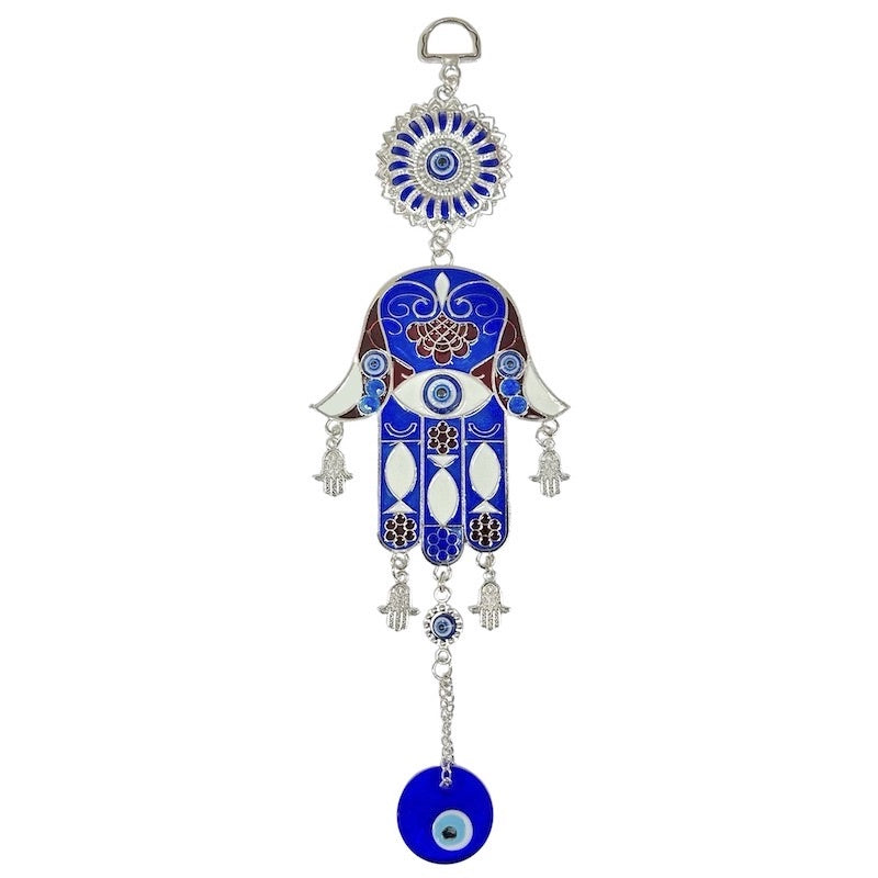 Hamsa Hand Evil Eye Hanging Metal