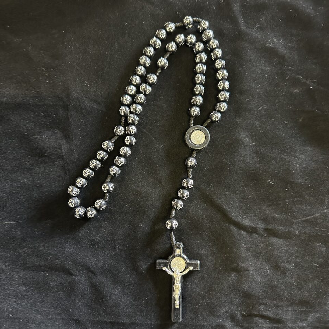 Rosary Beads Cross Beads