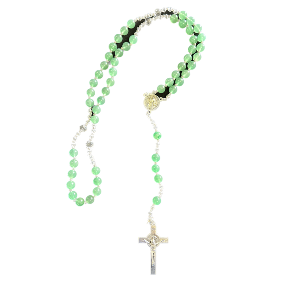 Rosary Beads Jade Hand Crafted | Carpe Diem with Remi
