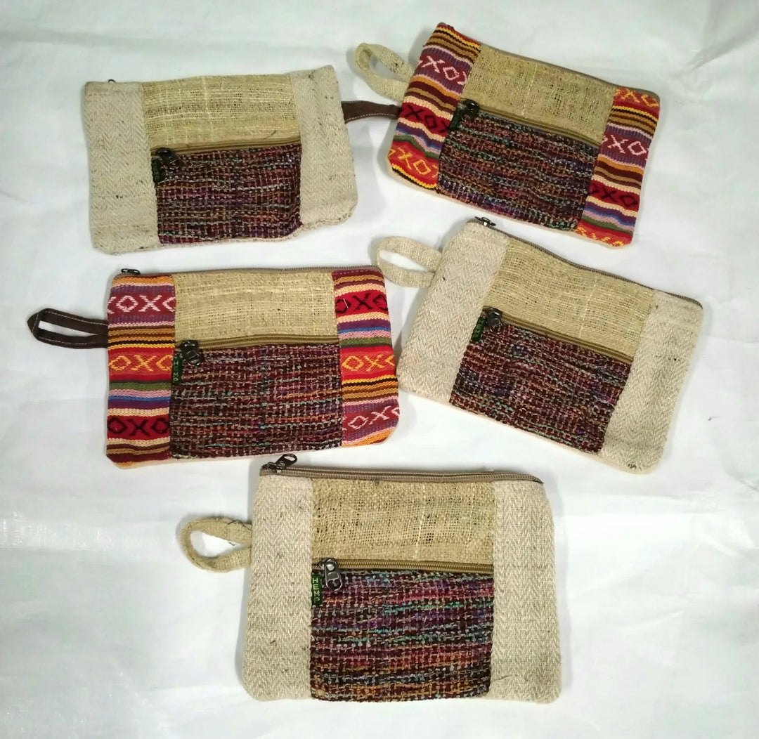 Wallet Recycled Rice Bags