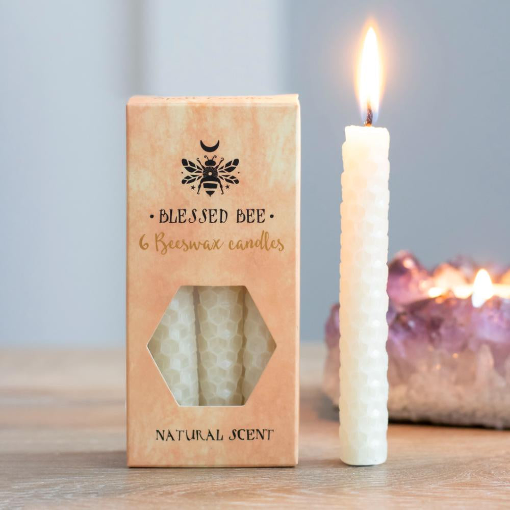 Candle Beeswax Cream Box 6 Spell