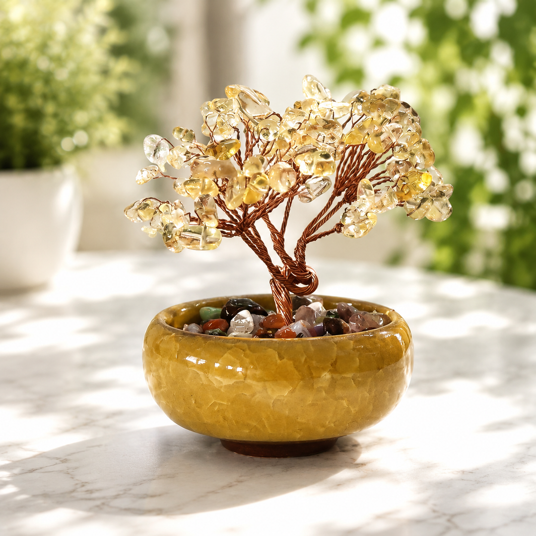 Bonsai Tree Citrine Chip 8.0 cm | Carpe Diem With Remi