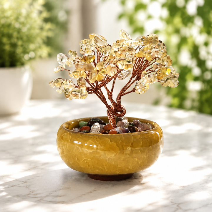 Bonsai Tree Citrine Chip 8.0 cm | Carpe Diem With Remi