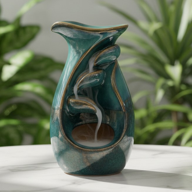 Backflow Burner Bottle Ceramic