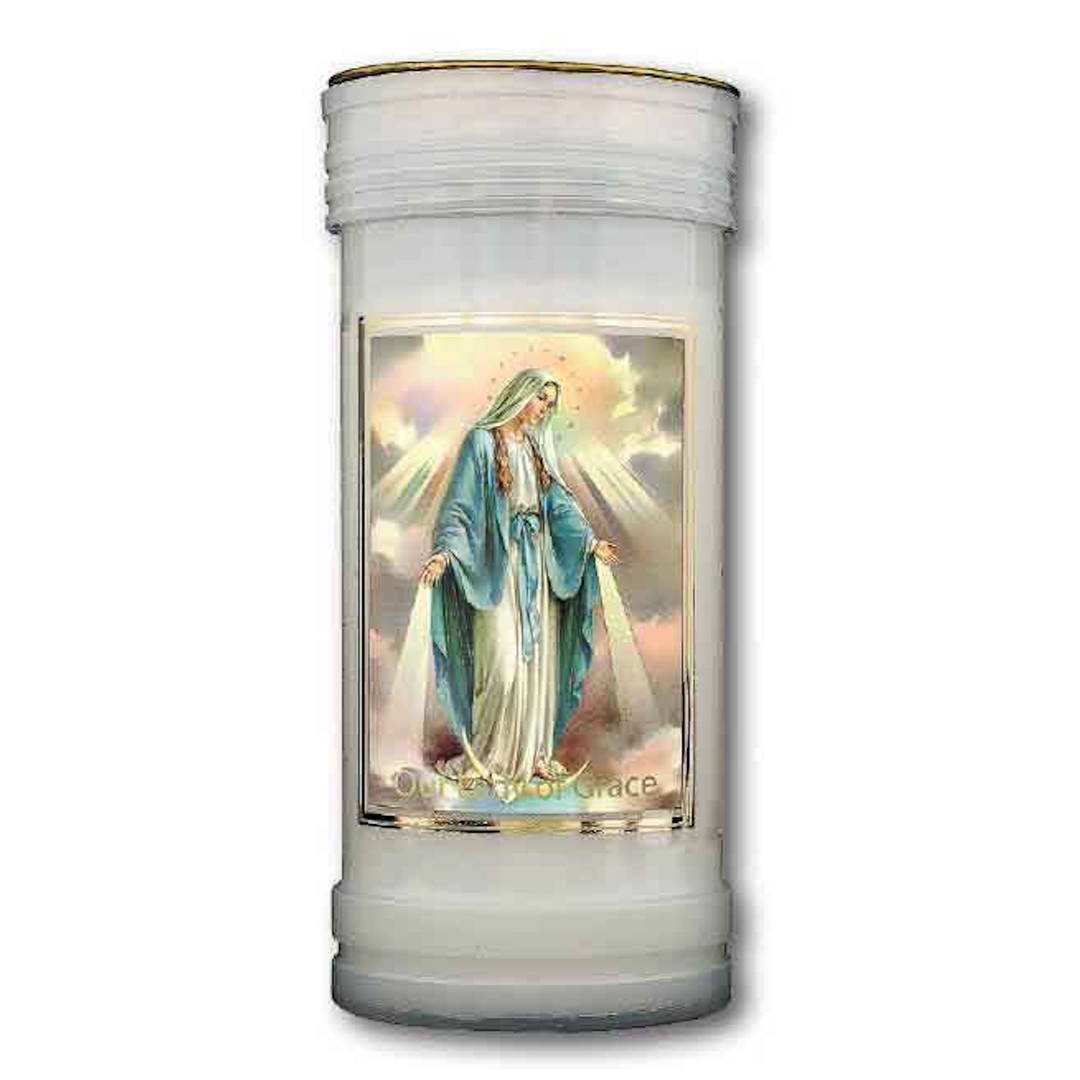 Candle Devotional Miraculous 70 Hrs