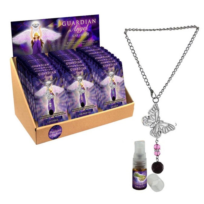 Car Charm Guardian Angel Bottle with Butterfly Was $15