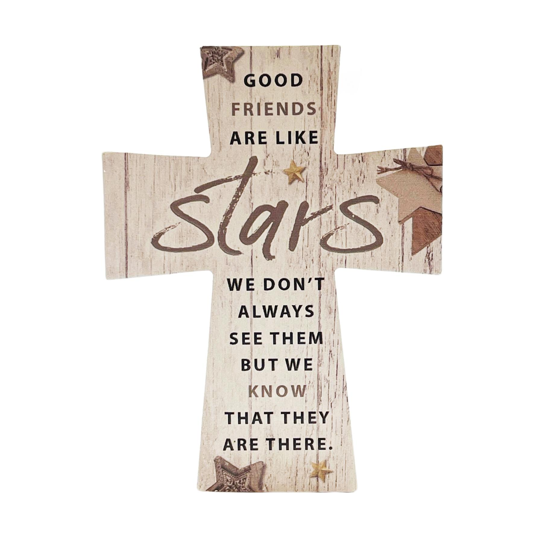 Cross Ceramic Friends Are Like Stars 10 cm