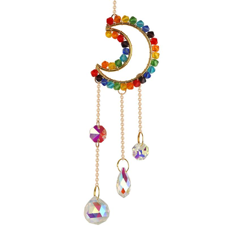 Suncatcher Rainbow Moon 30 cm