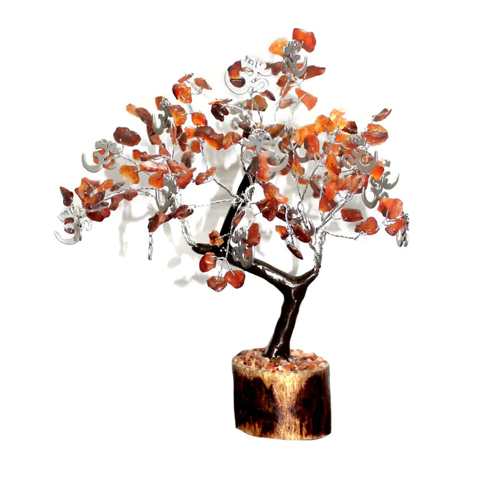 Wish Tree Spirituality Carnelian Om