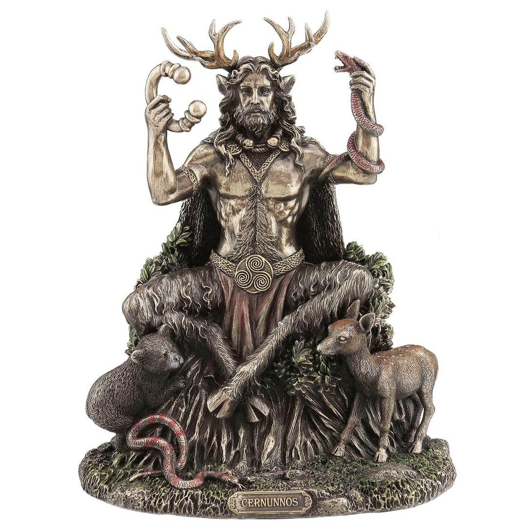 Cernunnos Horned God Figurine 23 cm