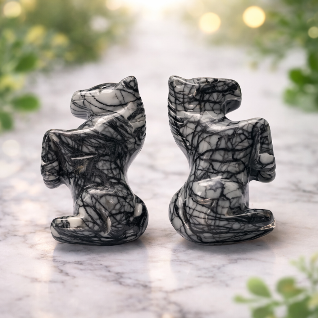 Horse Picasso Stone Rearing 4.0 cm