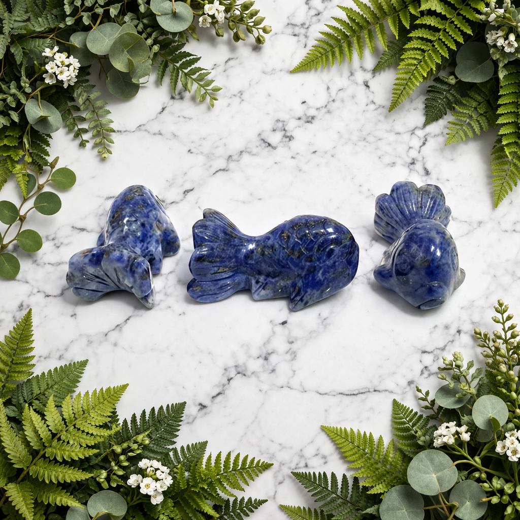 Goldfish Sodalite 4.0 cm