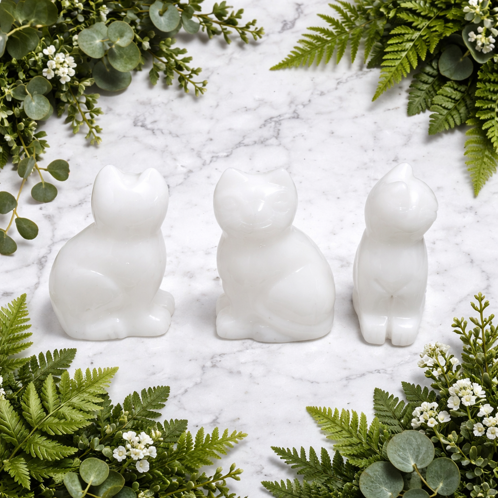 Cat White Jade Regal 4.0 cm