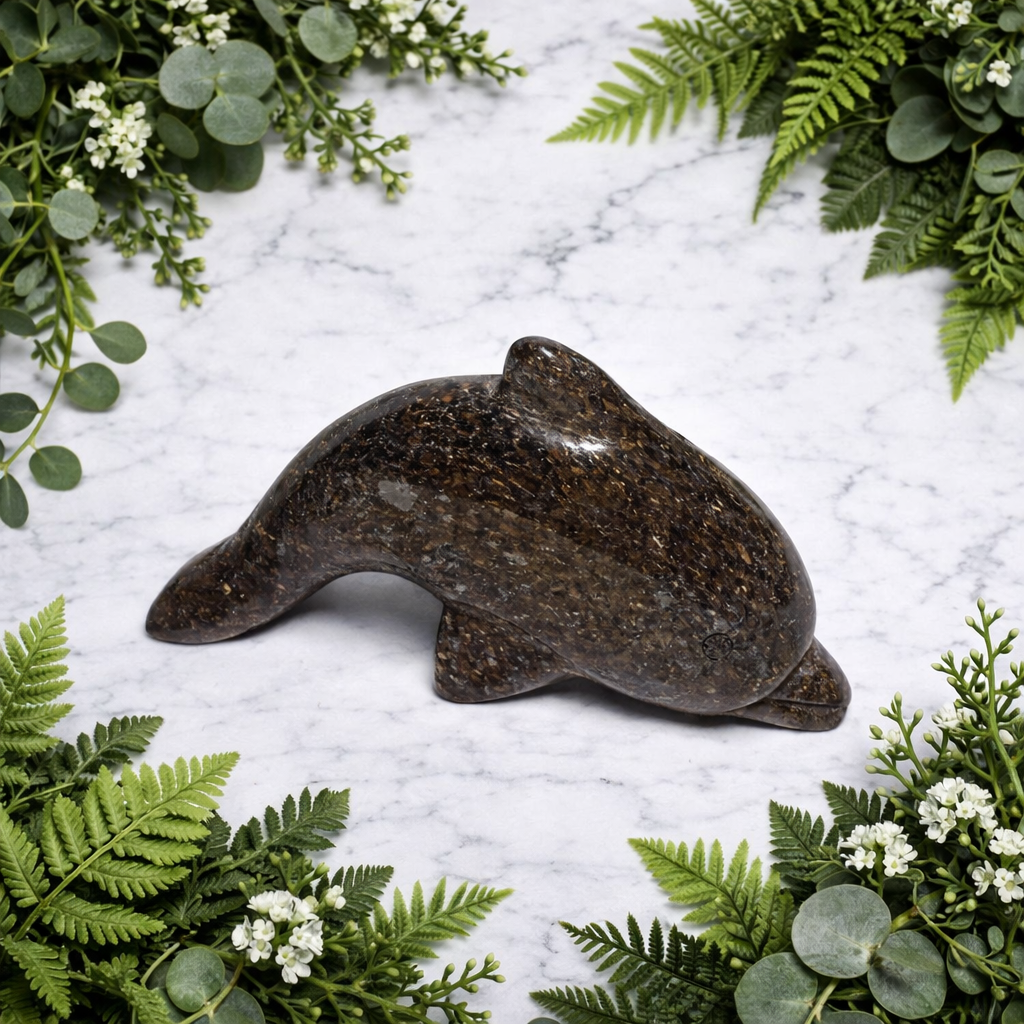 Dolphin Bronzite 5.0 cm
