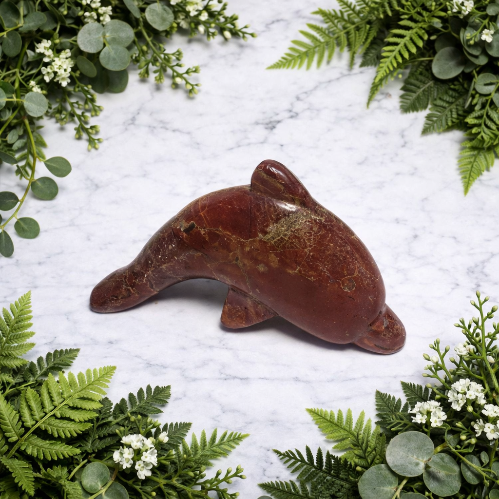Dolphin Red Jasper 5.0 cm