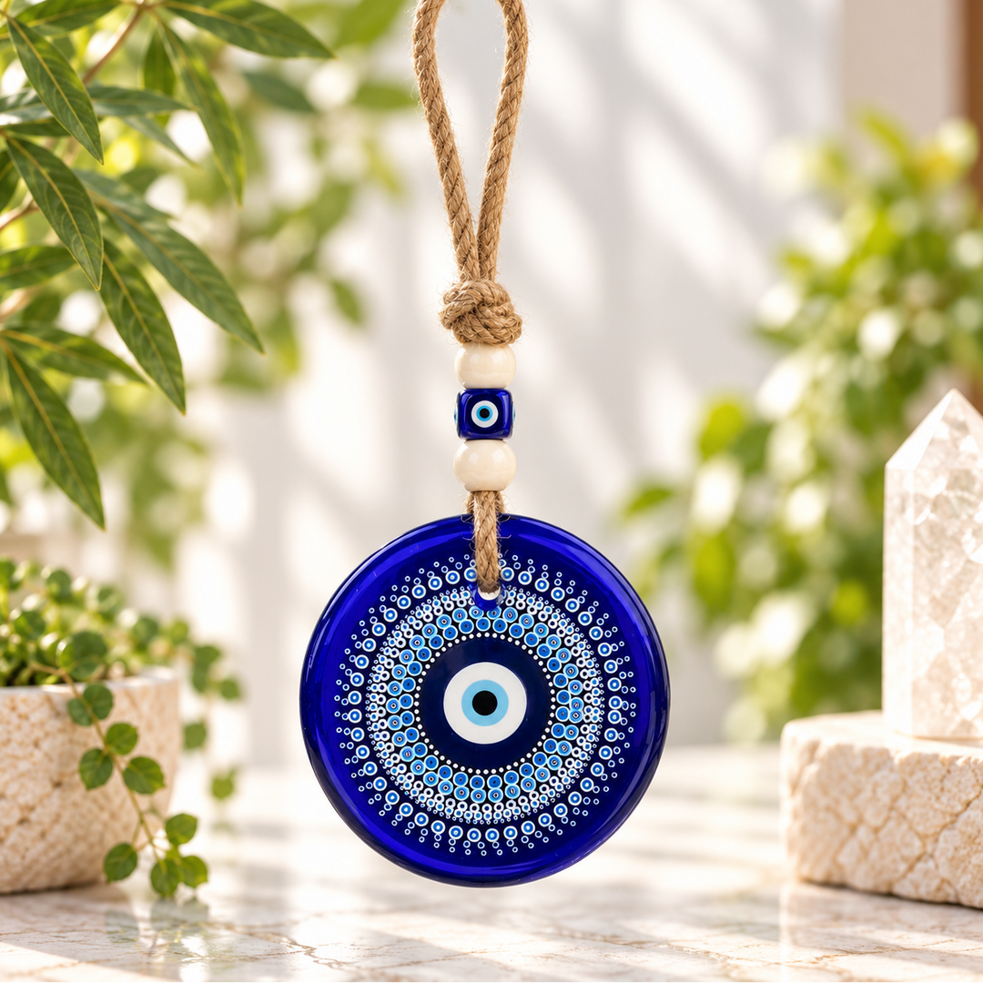 Evil Eye Circles Hanging 8 cm