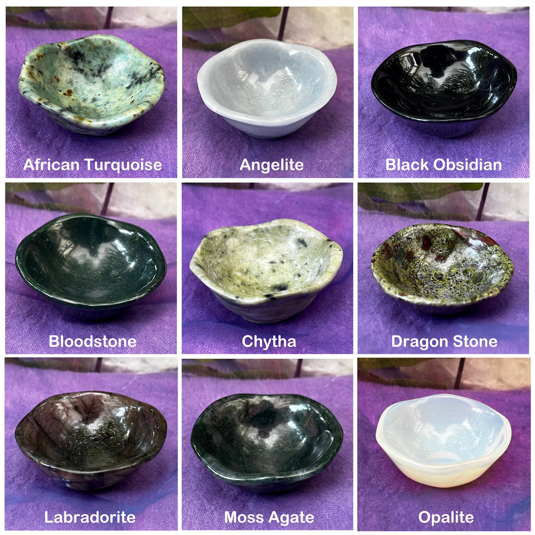 Crystal Bowls Assorted 4.9 cm