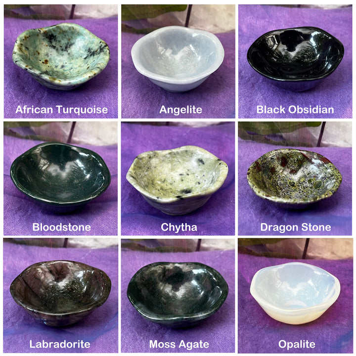 Crystal Bowls Assorted 4.9 cm