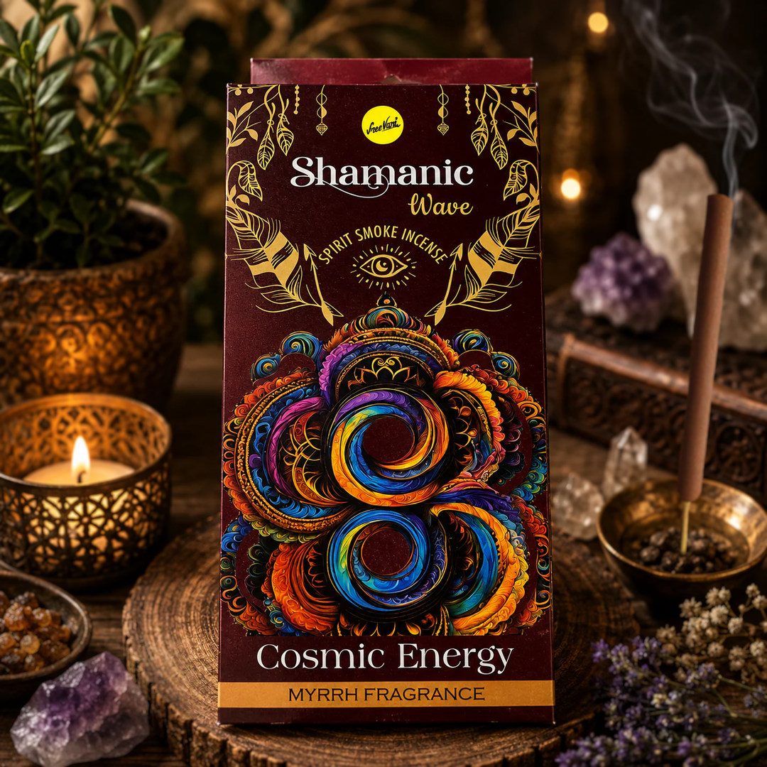 Shamanic Wave Cosmic Energy Myrrh Incense Sticks