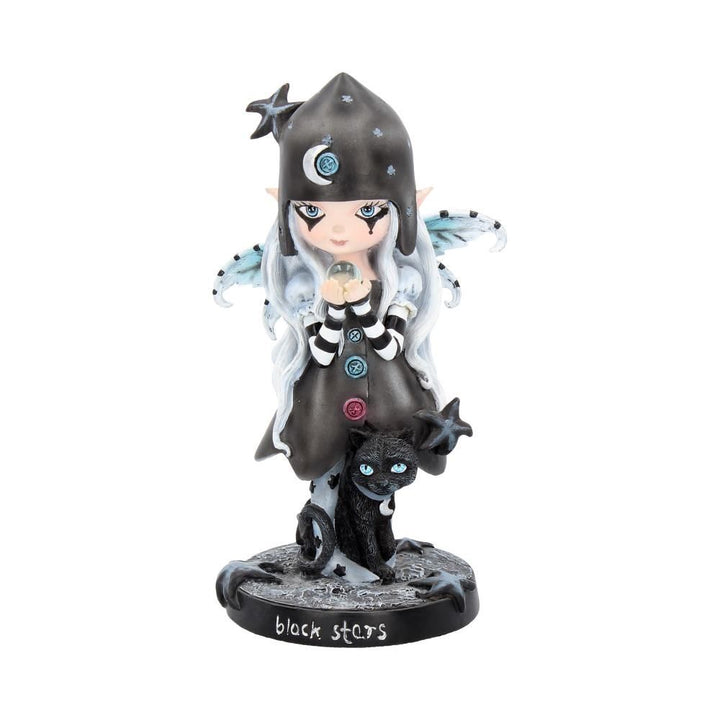 Fairy Figurine Black Stars 18 cm