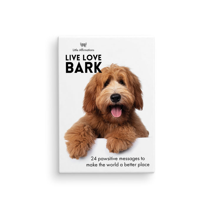 Live Love Bark Affirmation Cards